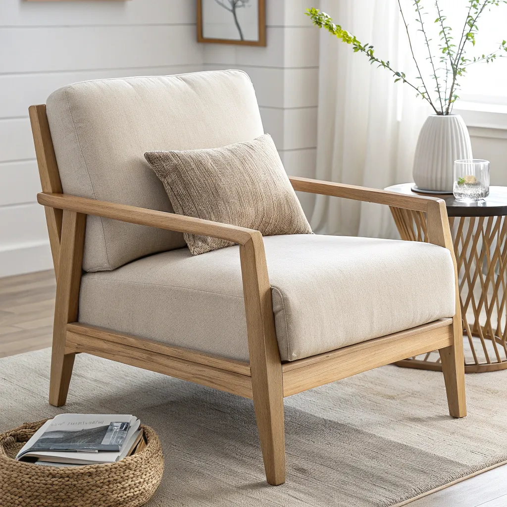 Comfortable Scandinavian Armchair